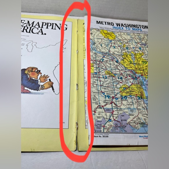 THE ORIGINAL STREET MAP BOOKS (VINTAGE) - WASHINGTON, DC/PRINCE GEORGE’S COUNTY - Picture 4 of 14